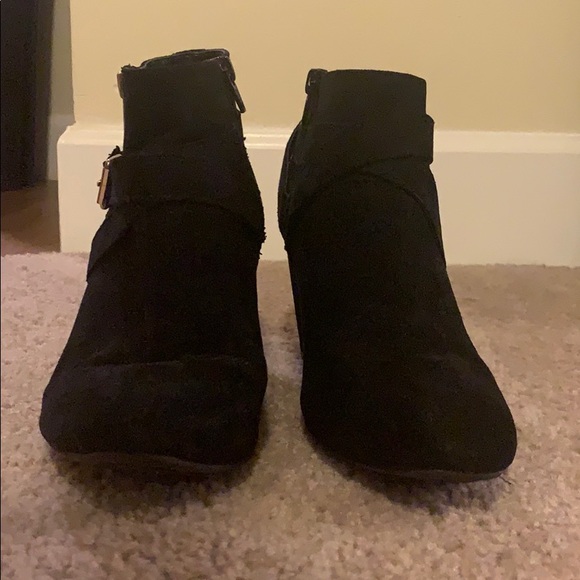 Short Wedge Booties - Picture 2 of 5